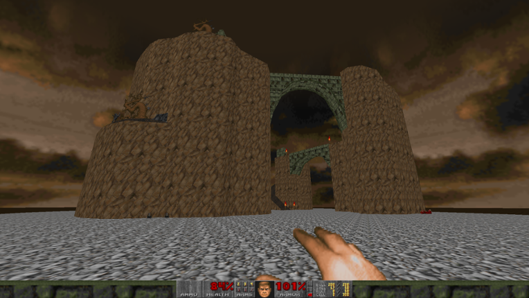 Escape to Deltz - Doom map Image