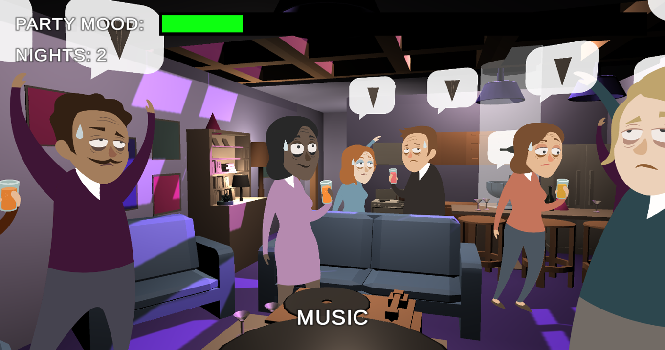 Games like Party Must Go On