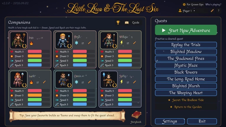 Little Lua & The Lost Six Image
