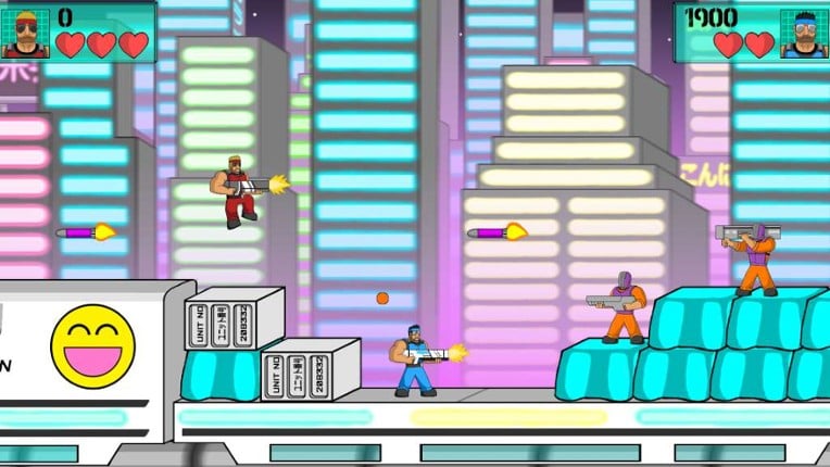 Machine Gun Train Run screenshot