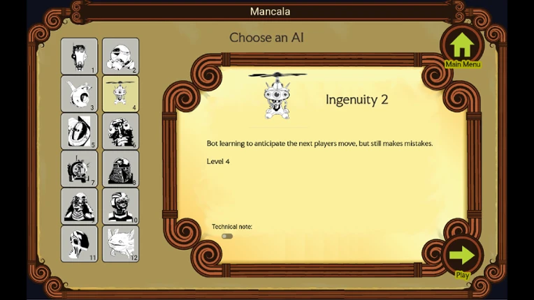 Mancala screenshot