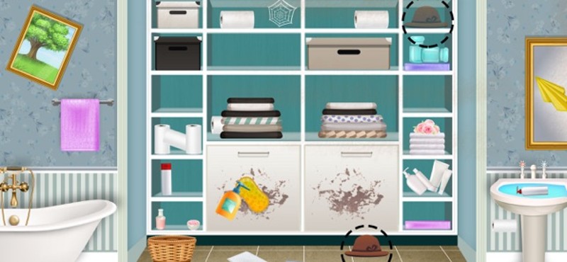 Messy House Closet Cleanup Image