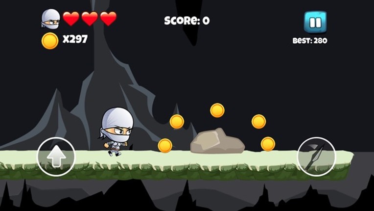 Ninja vs Zombie - Fun Jump , Run & Fight Adventure screenshot