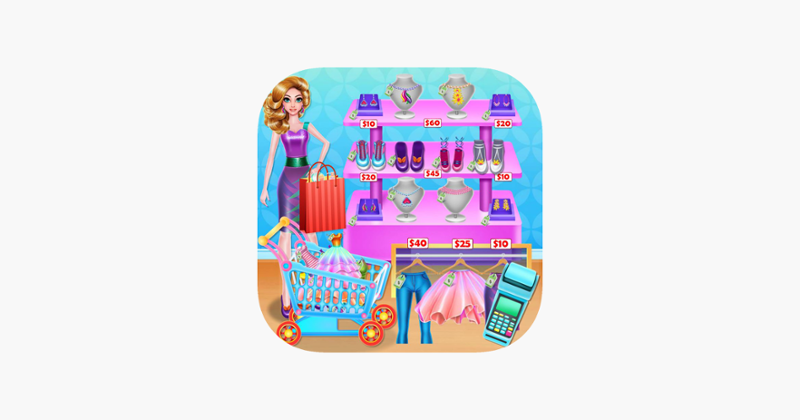 Shopping mall &amp; dress up game Game Cover