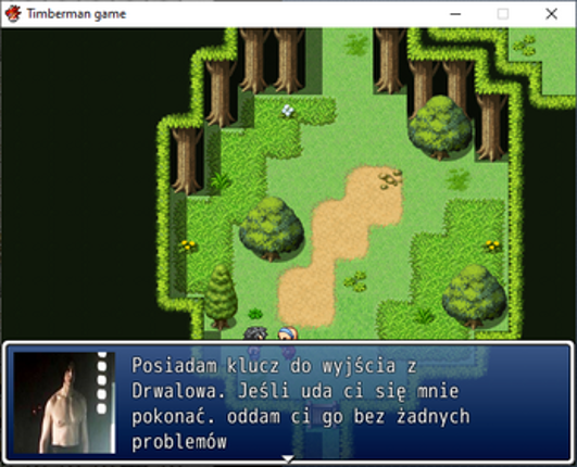 Timberman game screenshot