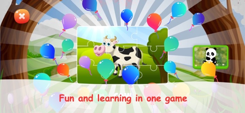 Zoo Animals: Puzzle for Kids screenshot