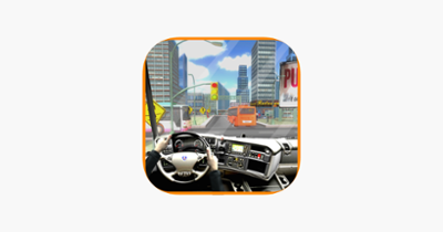 City Tourist Mordem Car Driving 3D Image