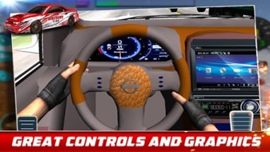 City Tourist Mordem Car Driving 3D Image