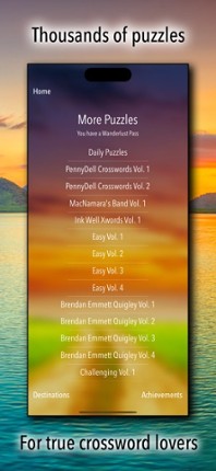 Crossword Puzzles! screenshot