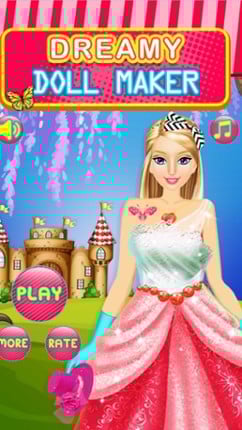Dreamy Fashion Doll - Party Dress Up &amp; Fashion Make Up Games screenshot