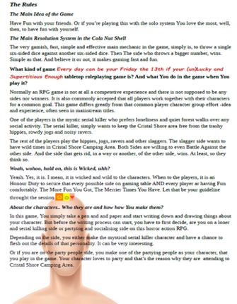 Everyday can be Your Lucky Friday the 13th if you're (un)Lucky & Supertitious Enough screenshot