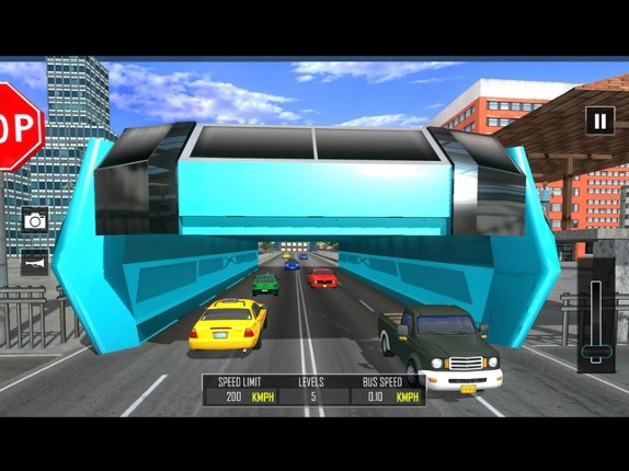 Futuristic Bus Driving Tour 3D screenshot