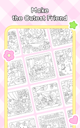 My Cute Friends: Coloring Book screenshot