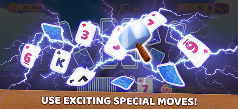 Solitaire Tripeaks: Cloud City screenshot