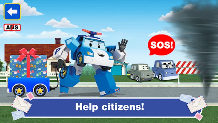Robocar Poli: Postman Games! screenshot
