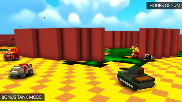 Blocky Demolition Derby screenshot
