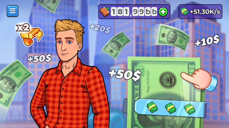 Idle Clickers: Money Tycoon screenshot