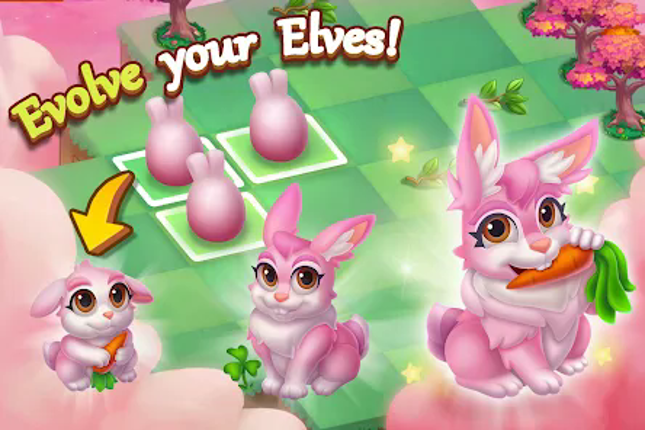 Merge Elves-Merge 3 Puzzles Image