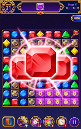 Jewels Crush Magic Match 3 screenshot