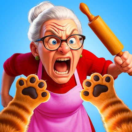 Cat vs Granny: Prank Simulator Image