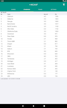 College Football Radio screenshot