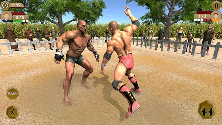 Kabaddi Games Fighting League Image