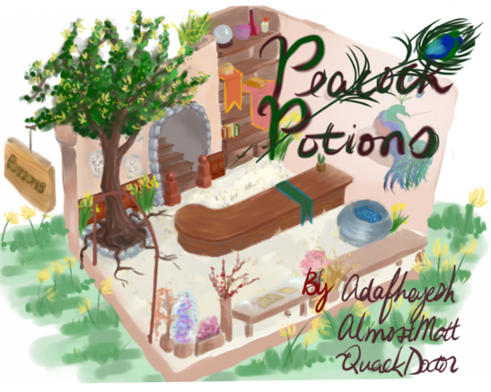 Peacock Potions Game Cover