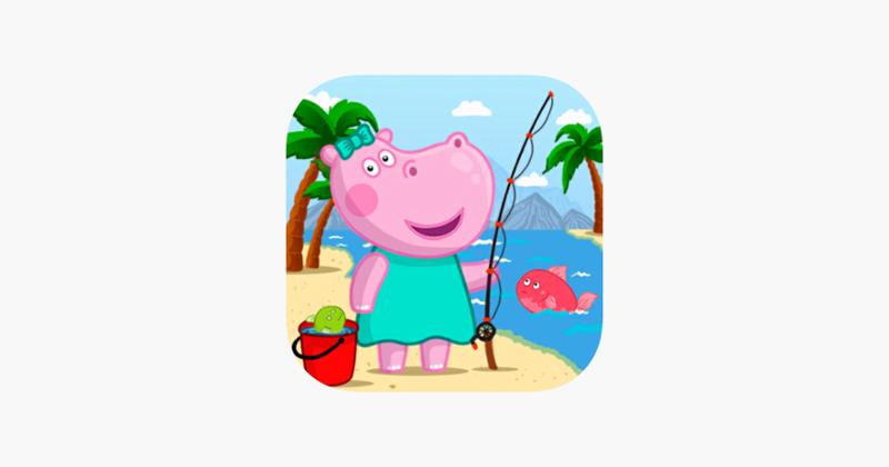 Hippo Adventures: Sea Fishing Game Cover