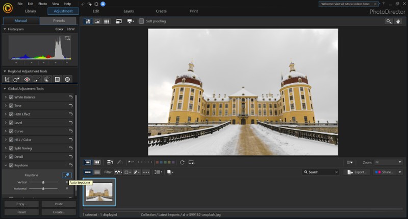 PhotoDirector 10 Ultra - Photo editor, photo editing software screenshot