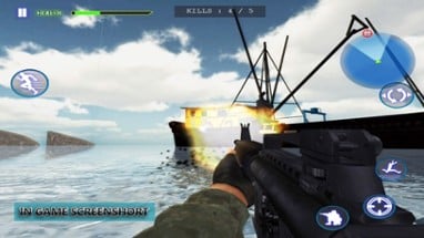 Pirate Ship Modern War: Naval Commando Warfare Image