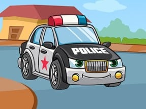 Police Cars Jigsaw Image