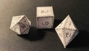 Printable Paper Dice Image