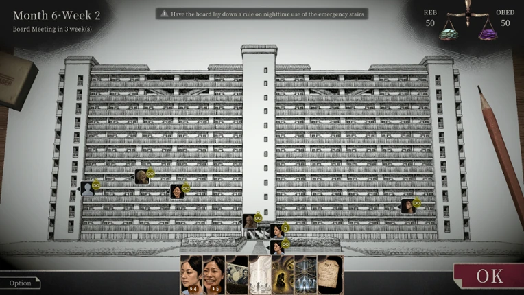 RULES OF RESIDENCE screenshot