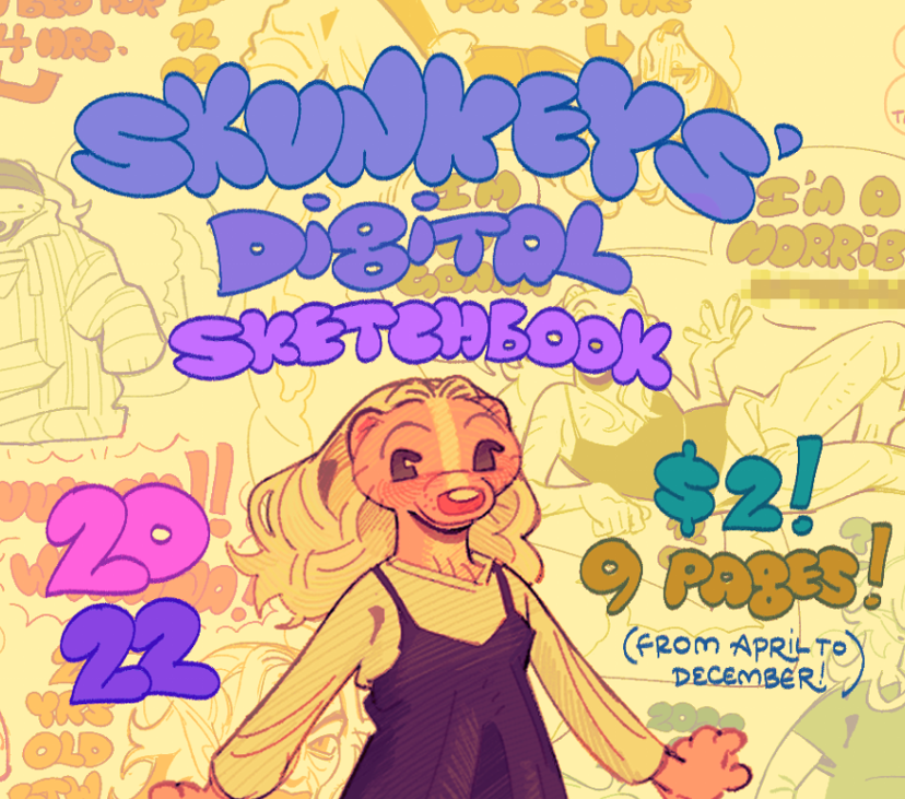 Games like Skunkeys 2022 Digital Sketchbook