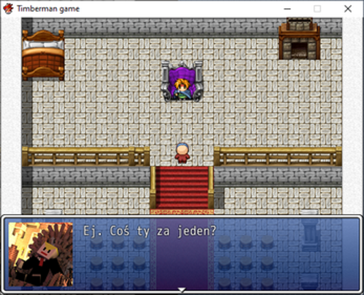 Timberman game screenshot