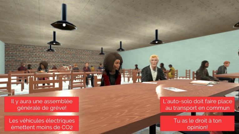 Tractage aux Portes 2: Mob à la Cafétéria screenshot