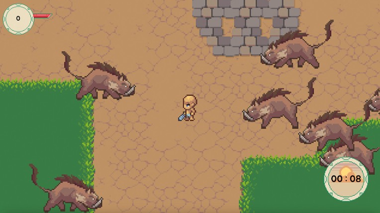 Wild boar survival screenshot