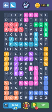 Word Search Puzzles for Adults screenshot