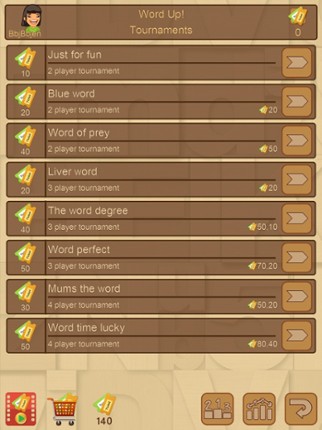 Word-Up!, word twist screenshot