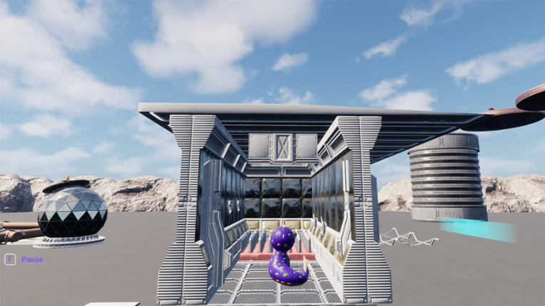 Worm In Space screenshot
