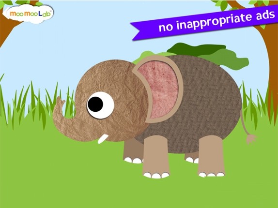 Zoo Animals - Animal Sounds, Puzzles and Activities for Toddlers and Preschool Kids by Moo Moo Lab Image