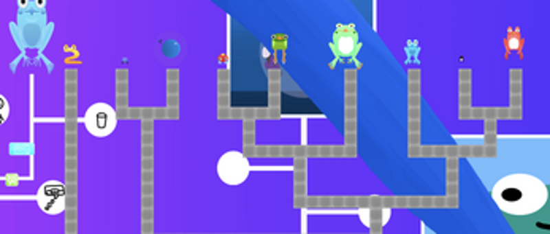 2 player frogy screenshot