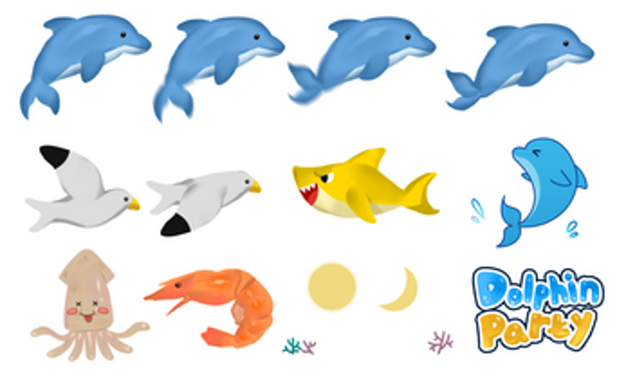 Dolphin Party 돌핀 파티 screenshot