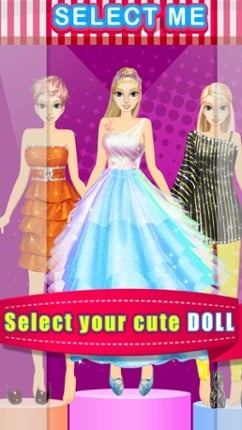 Dreamy Fashion Doll - Party Dress Up &amp; Fashion Make Up Games screenshot