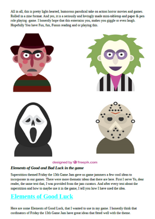 Everyday can be Your Lucky Friday the 13th if you're (un)Lucky & Supertitious Enough screenshot