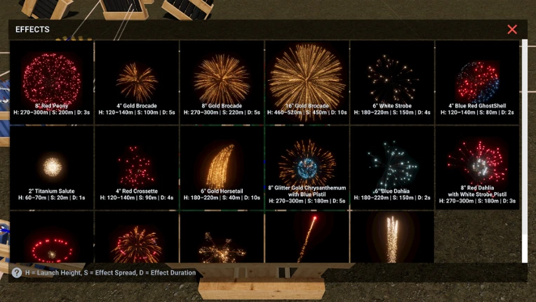 Fireworks Show Simulator screenshot