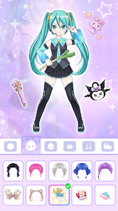 Anime Dress Up & Makeup Doll screenshot