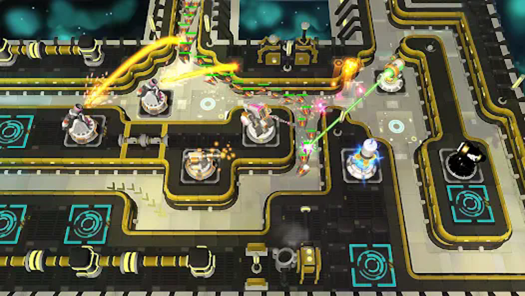 Sci-Fi Tower Defense Module TD screenshot