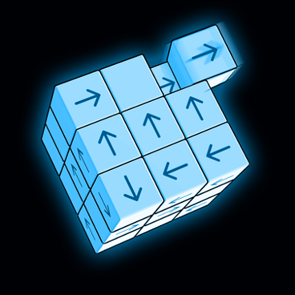 Tap to Unblock 3d Cube Away Image