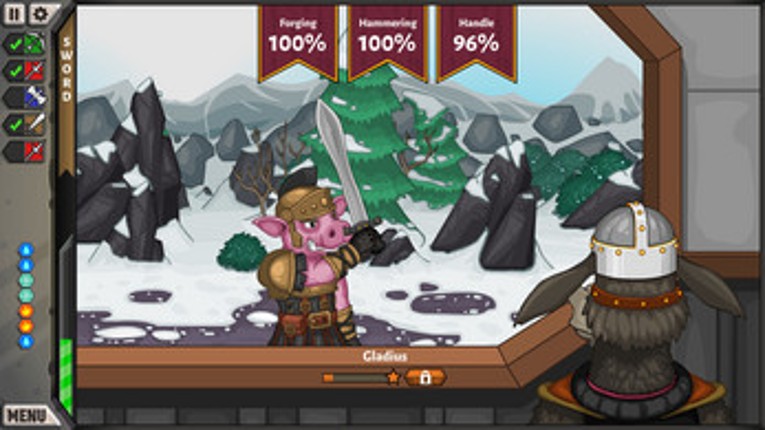 Jacksmith: Weapons and Warriors screenshot